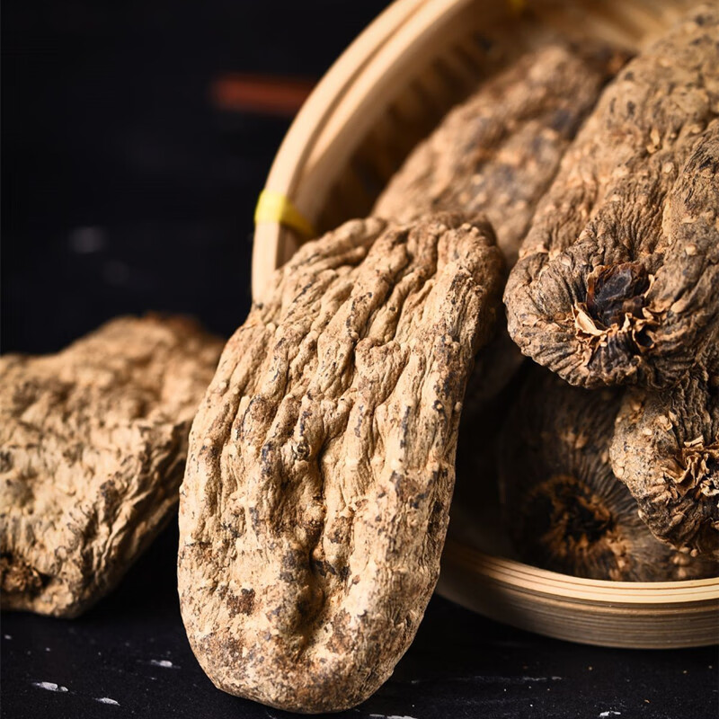 天麻横切面纯黑色的食用安全性解析